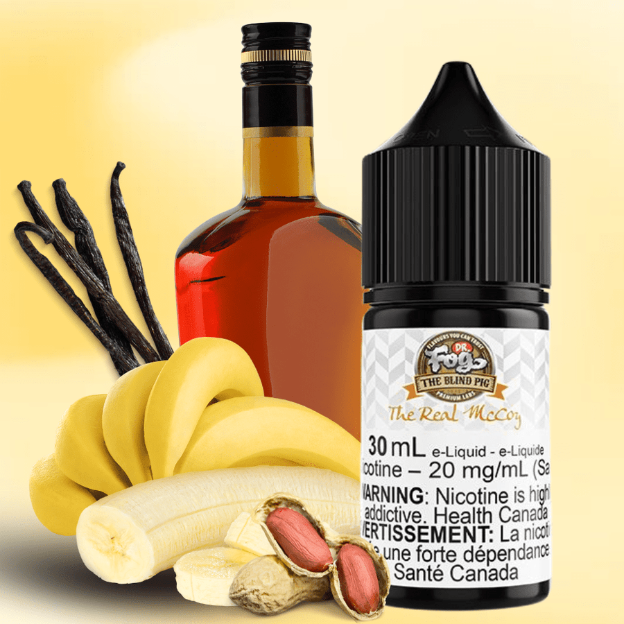 The Real McCoy Salt by Premium Labs E-Liquid 20mg / 30mL Winkler Vape SuperStore and Bong Shop Manitoba Canada