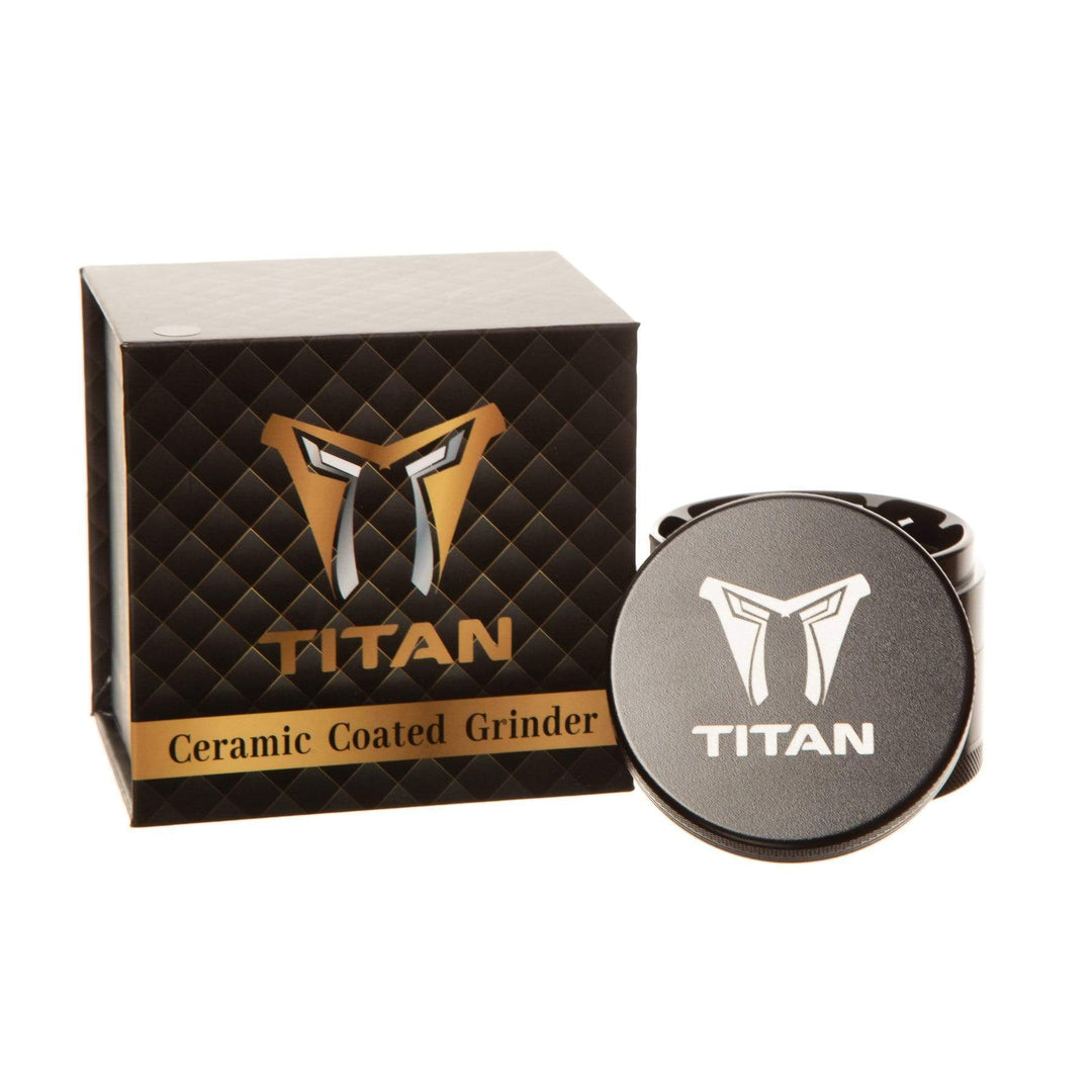 Titan Glass 420 Hardware Titan 62mm Dry Herb Grinder-4 Piece Titan 4-Pc 62mm Grinder-Winkler Vape SuperStore & Bong Shop Manitoba