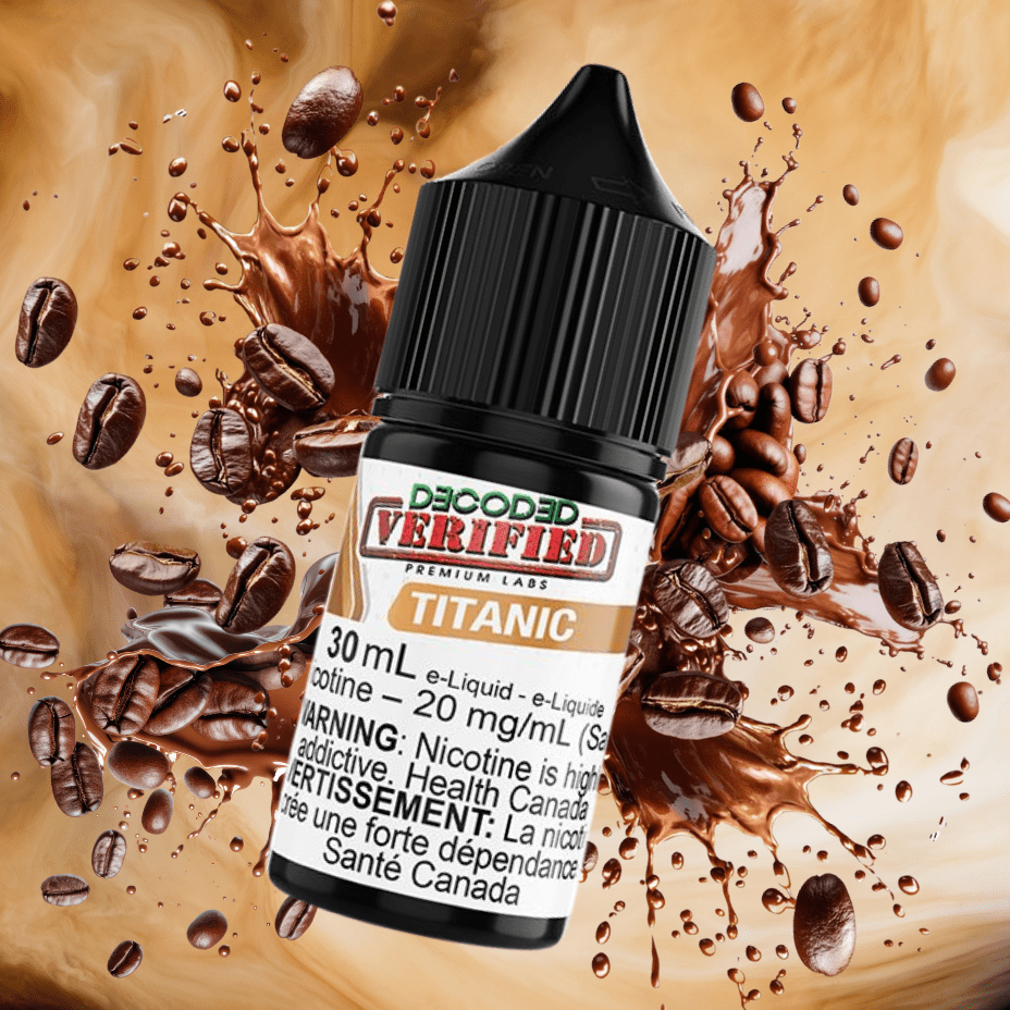 Titanic Salt by Premium Labs E-Liquid 12mg / 30mL Winkler Vape SuperStore and Bong Shop Manitoba Canada