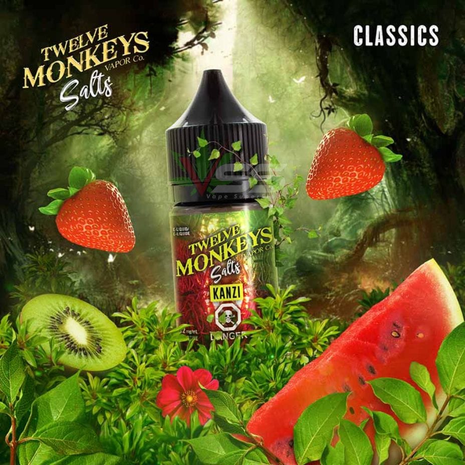 Twelve Monkeys Salt 30ml-Kanzi Ice Winkler Vape SuperStore and Bong Shop Manitoba Canada