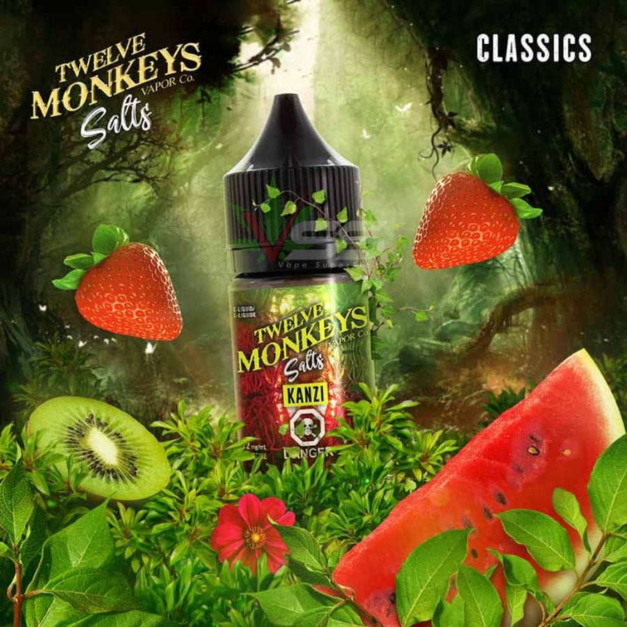 Twelve Monkeys Salt 30ml-Kanzi Ice Winkler Vape SuperStore and Bong Shop Manitoba Canada