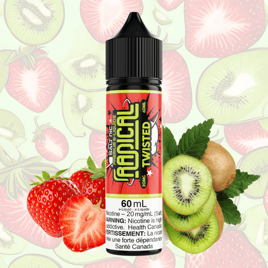 Twisted Salt by Radical E-Liquid-60mL Winkler Vape SuperStore and Bong Shop Manitoba Canada
