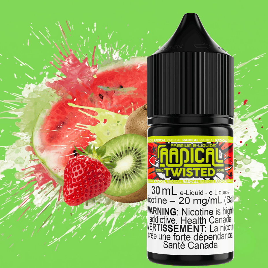 Twisted Salt Nic by Radical E-liquid Winkler Vape SuperStore and Bong Shop Manitoba Canada