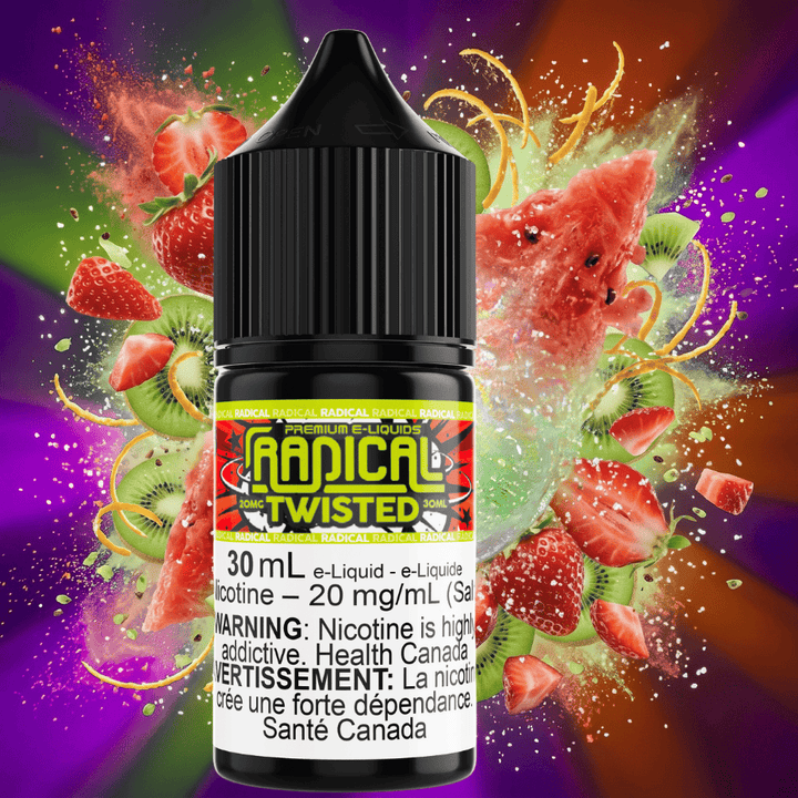 Twisted Salt Nic by Radical E-liquid Winkler Vape SuperStore and Bong Shop Manitoba Canada