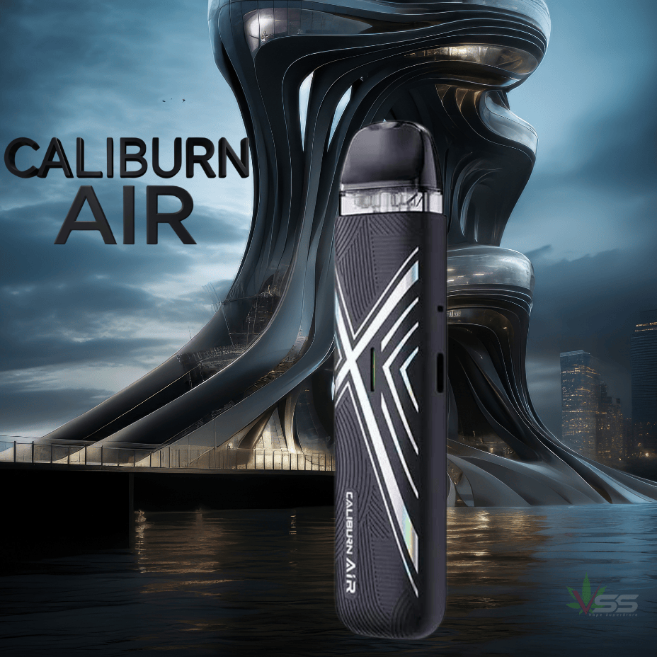 Uwell Caliburn Air Pod Kit-1,000mAh 1000mAh / Black Winkler Vape SuperStore and Bong Shop Manitoba Canada