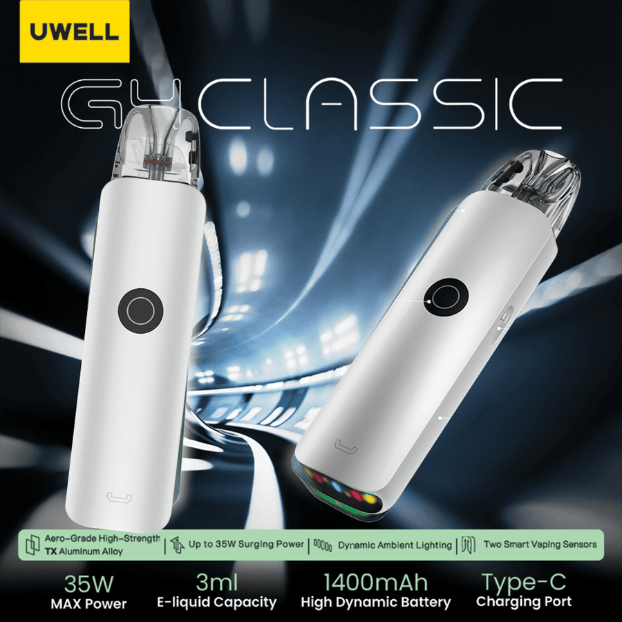 Uwell Caliburn G4 CLASSIC Pod Kit-1400mAh Winkler Vape SuperStore and Bong Shop Manitoba Canada