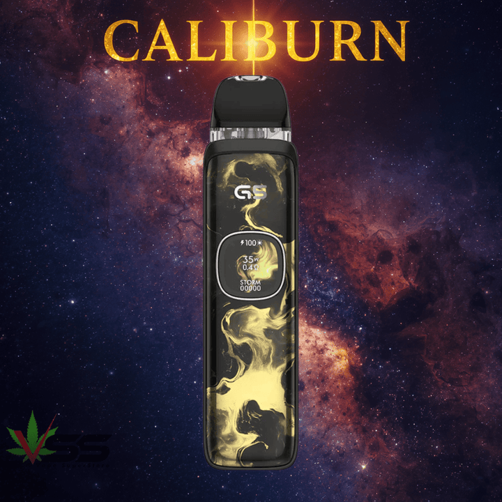 Uwell Caliburn G5 Pod Kit-1600mAh Black Gold Winkler Vape SuperStore and Bong Shop Manitoba Canada