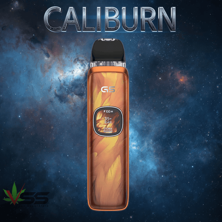 Uwell Caliburn G5 Pod Kit-1600mAh Orange Feathers Winkler Vape SuperStore and Bong Shop Manitoba Canada