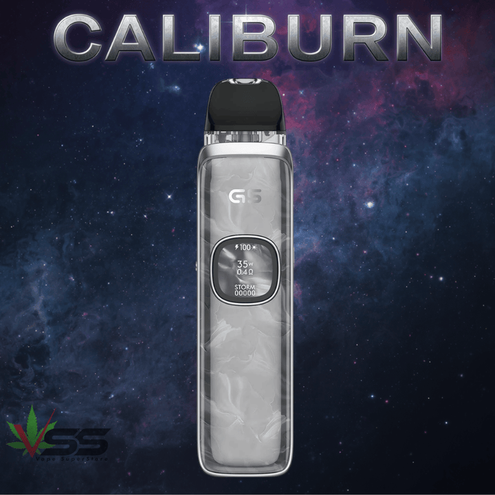 Uwell Caliburn G5 Pod Kit-1600mAh Silver Marble Winkler Vape SuperStore and Bong Shop Manitoba Canada