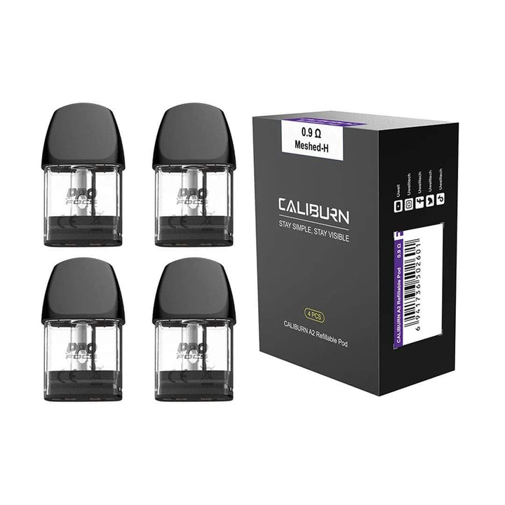 UWELL Hardware Uwell Caliburn A2 Replacement Pods 4/pkg Uwell Caliburn A2 Replacement Pods 4/pkg Winkler Vape SuperStore Canada