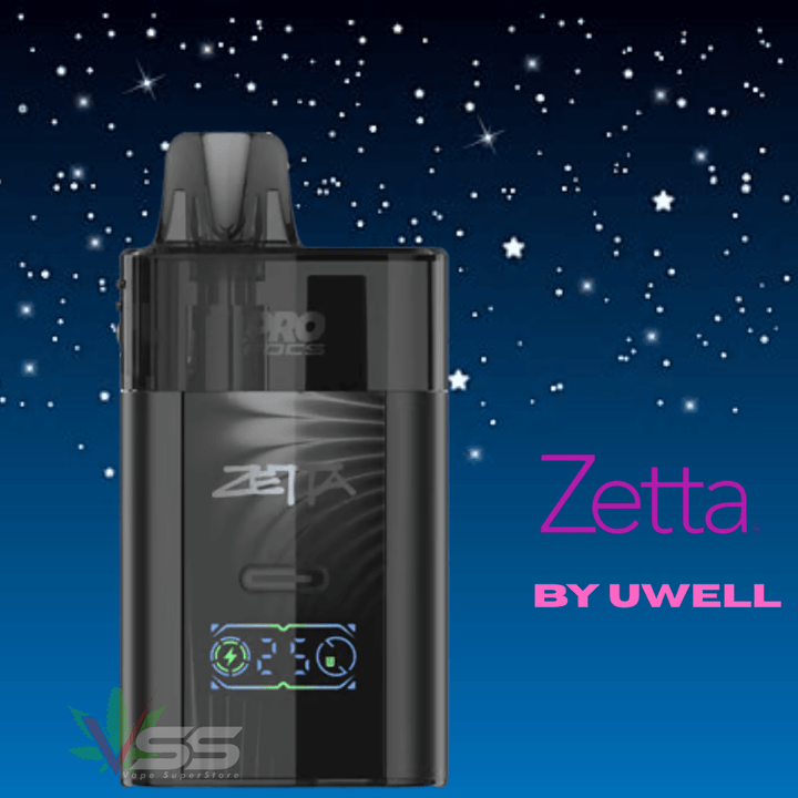 Uwell Zetta Pod Kit-2000mAh Black Winkler Vape SuperStore and Bong Shop Manitoba Canada