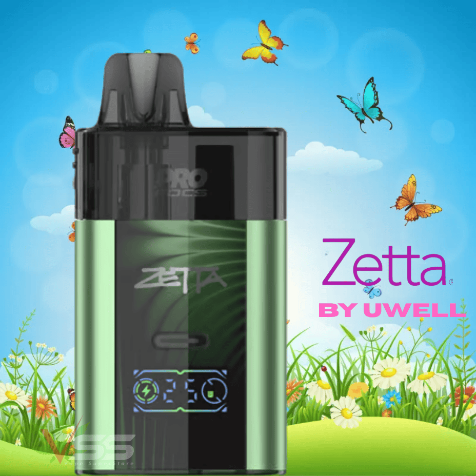 Uwell Zetta Pod Kit-2000mAh Green Winkler Vape SuperStore and Bong Shop Manitoba Canada