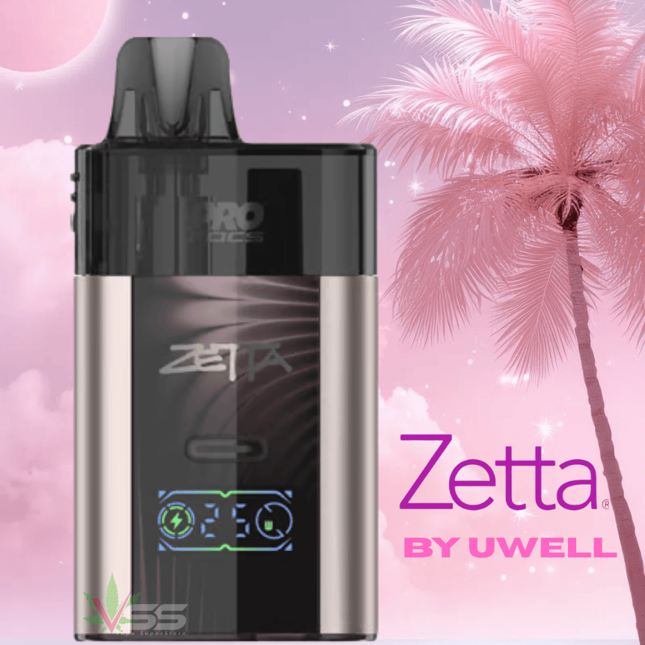 Uwell Zetta Pod Kit-2000mAh Pink Winkler Vape SuperStore and Bong Shop Manitoba Canada