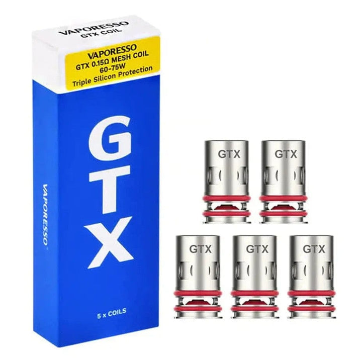 Vaporesso GTX Replacement Coils - 5pck 0.15ohm Mesh Winkler Vape SuperStore and Bong Shop Manitoba Canada