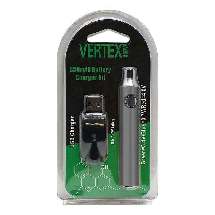 Vertex 510 Battery w/ Adjustable Voltage-650mAh Winkler Vape SuperStore and Bong Shop Manitoba Canada