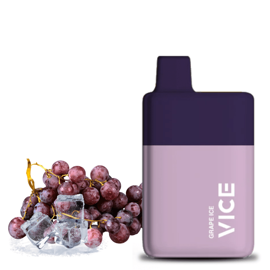 Vice Box 6000 Puff Disposable Vape in Grape Ice Flavour Available at Winkler Vape SuperStore & Bong Shop Located in Winkler, Manitoba, Canada