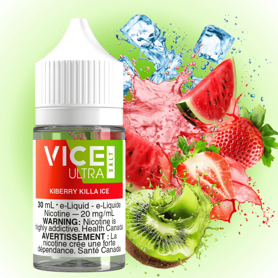 Vice Ultra Salt - Kiberry Killa Ice 20mg Winkler Vape SuperStore and Bong Shop Manitoba Canada