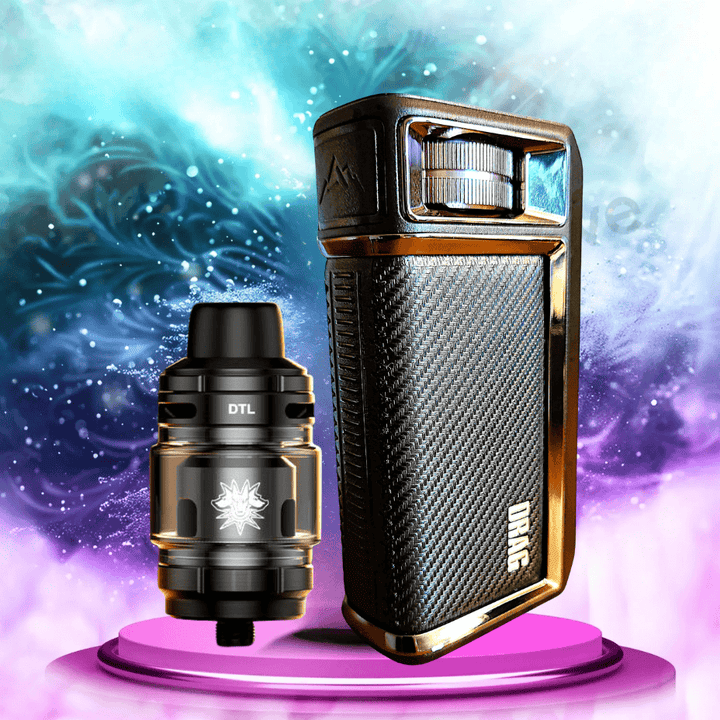 VooPoo Drag 6 Box Mod Kit-220W Black Winkler Vape SuperStore and Bong Shop Manitoba Canada