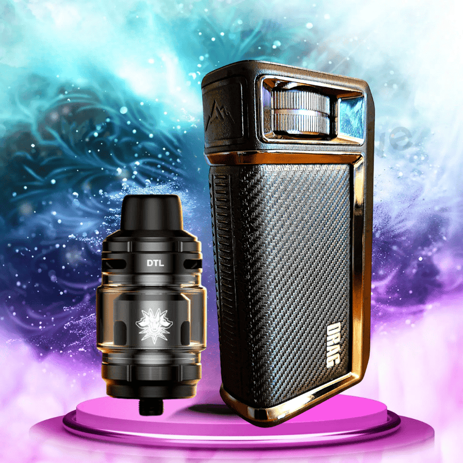 VooPoo Drag 6 Box Mod Kit-220W Black Winkler Vape SuperStore and Bong Shop Manitoba Canada