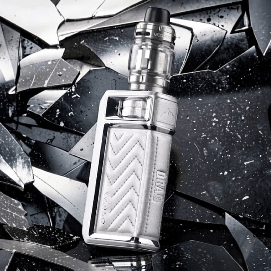 VooPoo Drag 6 Box Mod Kit-220W Silver Winkler Vape SuperStore and Bong Shop Manitoba Canada