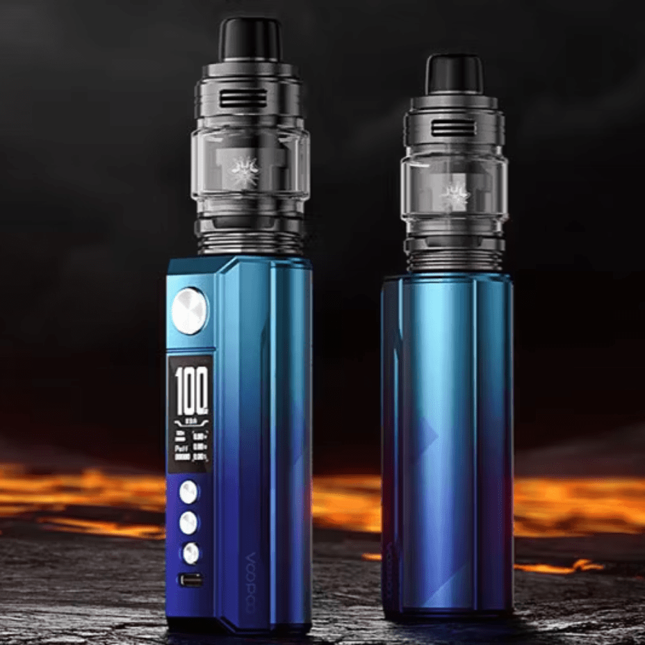 VooPoo Drag M100S Box Mod-100W Blue Winkler Vape SuperStore and Bong Shop Manitoba Canada