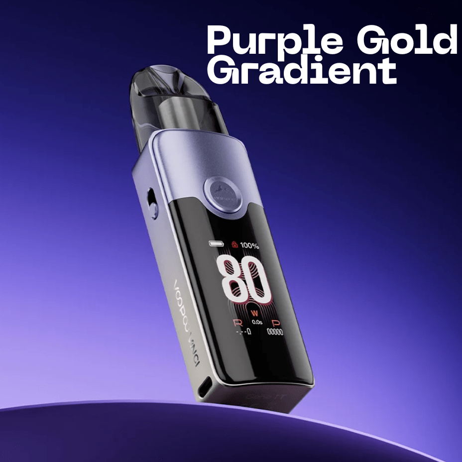 VooPoo Vinci E80 Pod Kit - 3000mAh Purple Gold Gradient Winkler Vape SuperStore and Bong Shop Manitoba Canada