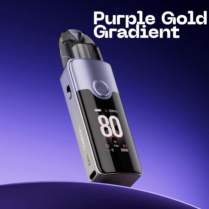 VooPoo Vinci E80 Pod Kit - 3000mAh Purple Gold Gradient Winkler Vape SuperStore and Bong Shop Manitoba Canada
