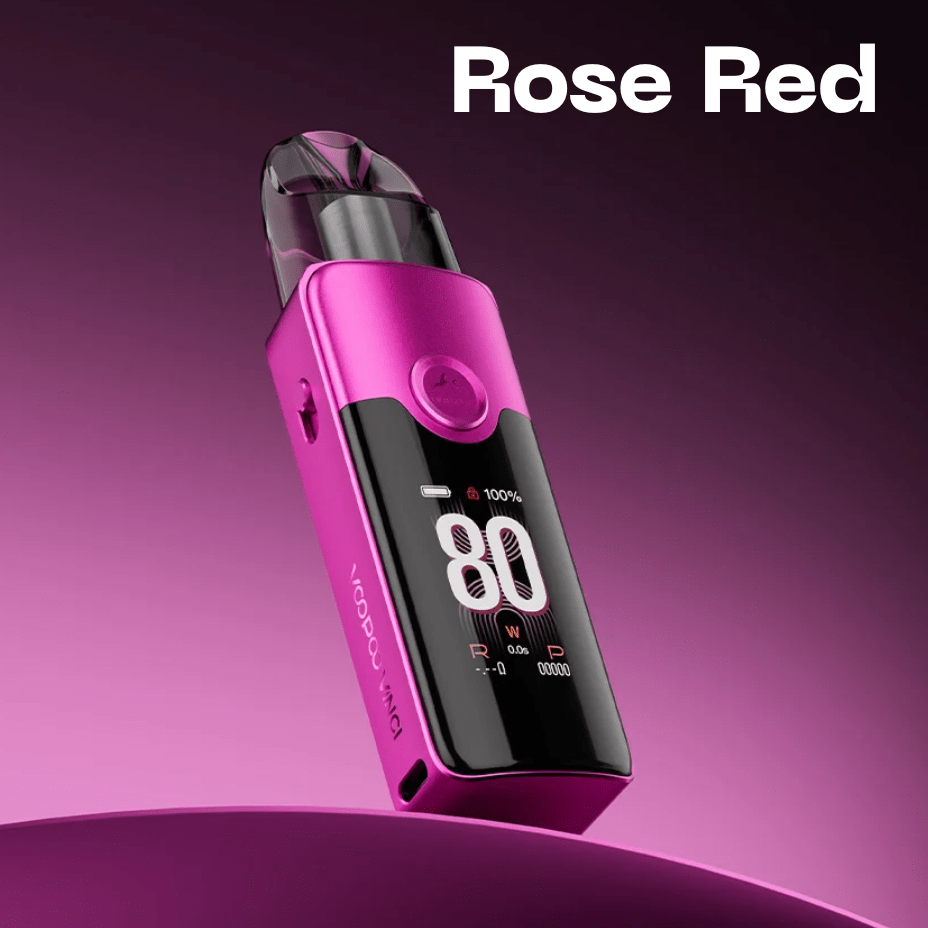 VooPoo Vinci E80 Pod Kit - 3000mAh Rose Red Winkler Vape SuperStore and Bong Shop Manitoba Canada
