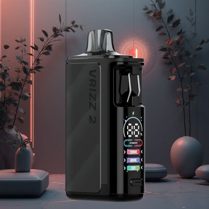VooPoo VRIZZ 2 Pod Kit 15mL Onyx Black Winkler Vape SuperStore and Bong Shop Manitoba Canada