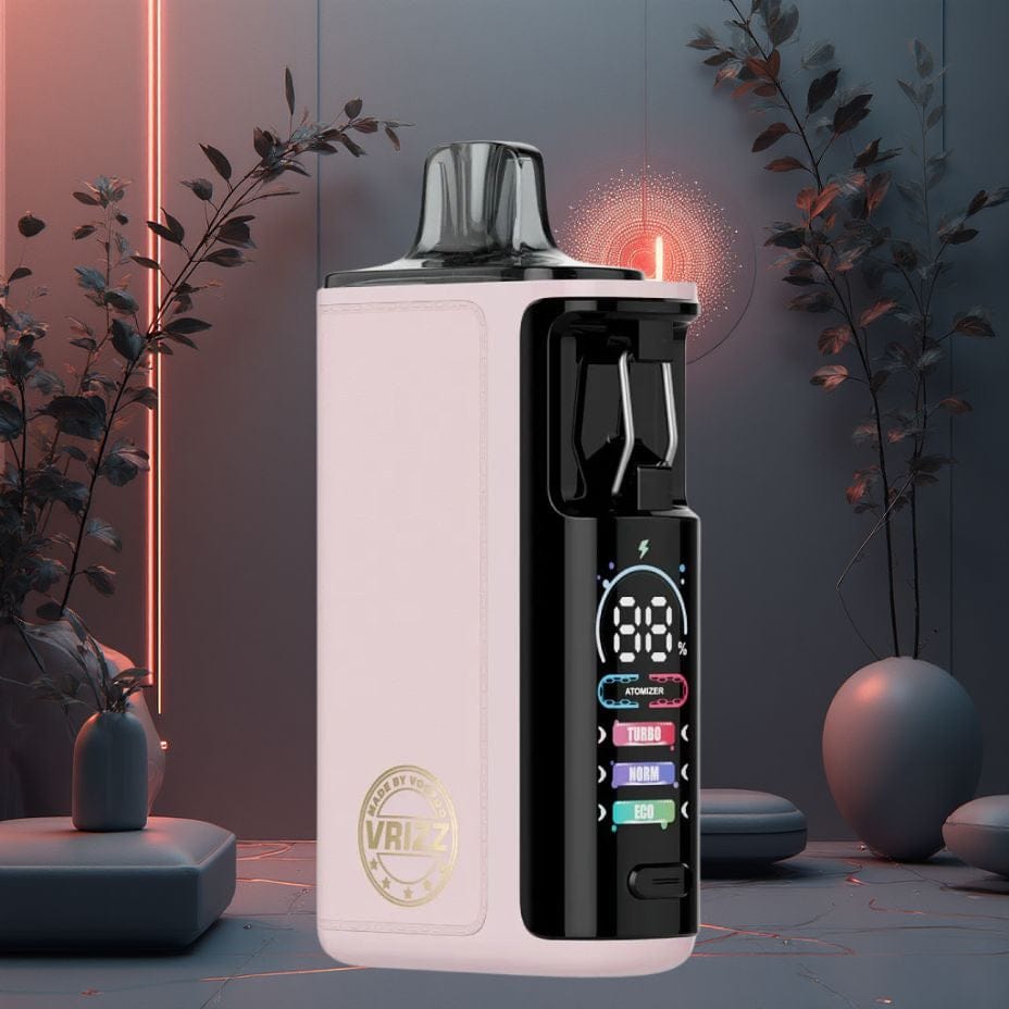 VooPoo VRIZZ 2 Pod Kit 15mL Pink Leather Winkler Vape SuperStore and Bong Shop Manitoba Canada