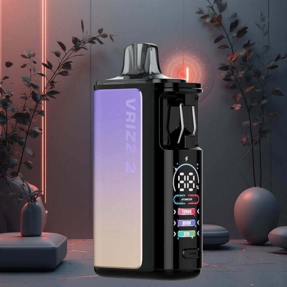 VooPoo VRIZZ 2 Pod Kit 15mL Sunset Purple Winkler Vape SuperStore and Bong Shop Manitoba Canada