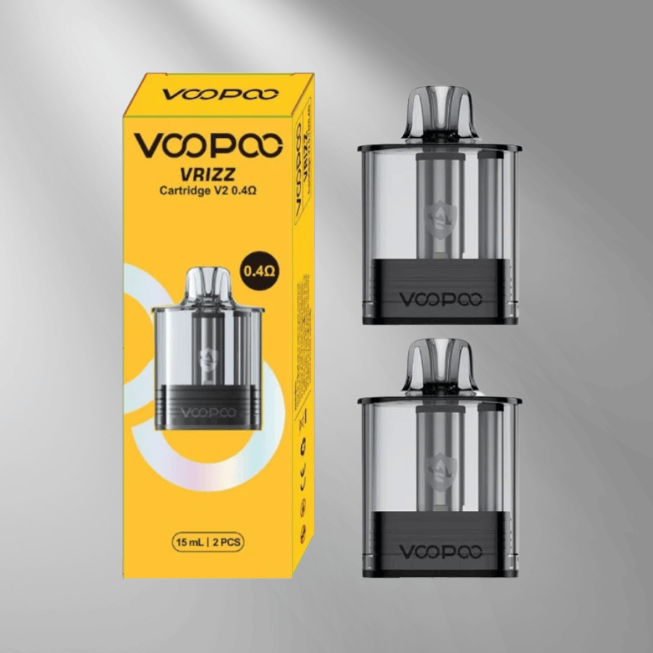 VooPoo Vrizz V2 Replacement Pods 15ML (2 Pack) 0.4Ω Winkler Vape SuperStore and Bong Shop Manitoba Canada