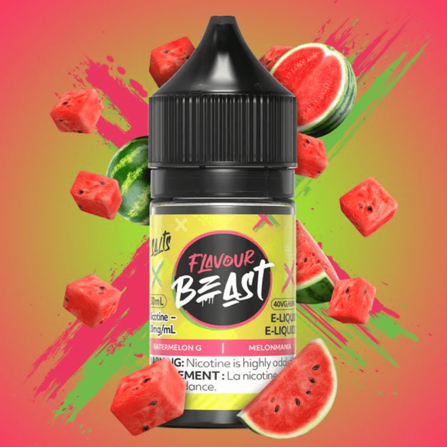 Watermelon G by Flavour Beast Salts 30ml / 20mg Winkler Vape SuperStore and Bong Shop Manitoba Canada