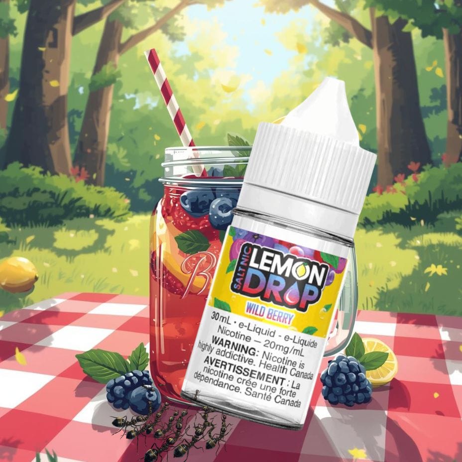 Wild Berry by Lemon Drop Salt 30ml / 12mg Winkler Vape SuperStore and Bong Shop Manitoba Canada