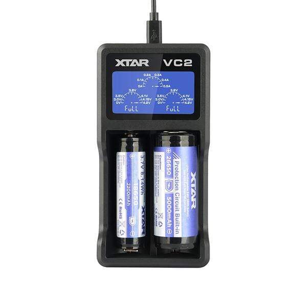 X-tar Hardware 2-bay X-TAR Battery Chargers X-TAR Battery Charger - Winkler Vape SuperStore, Manitoba, Canada