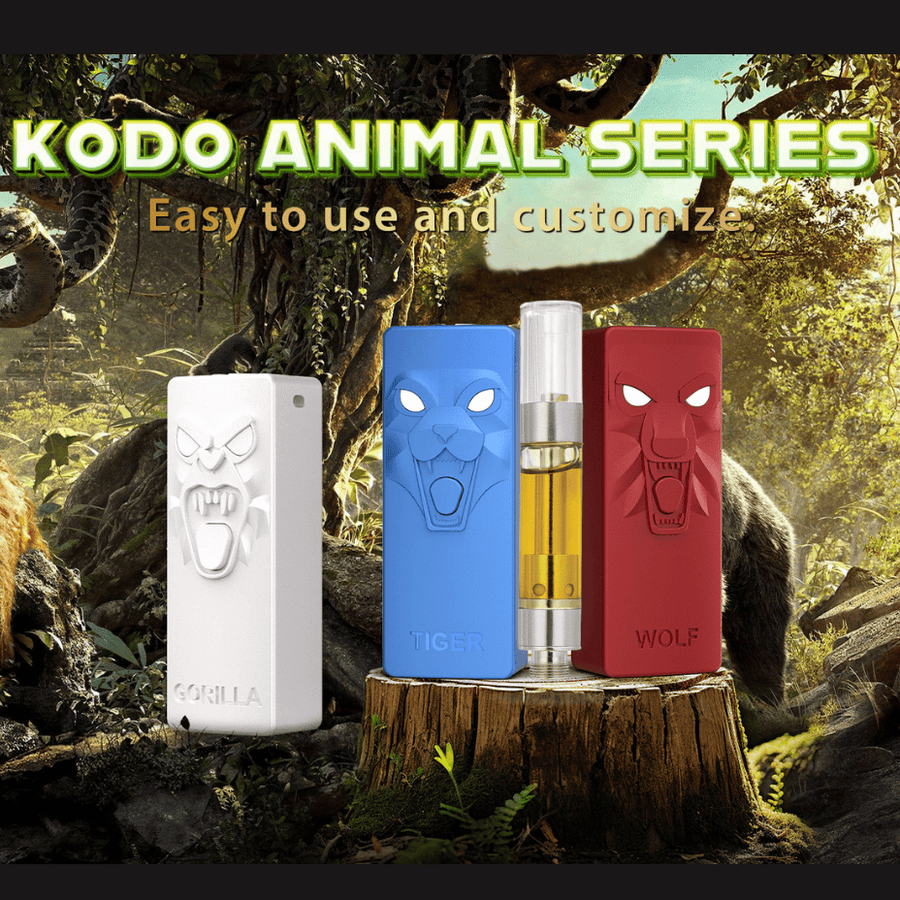 Yocan Kodo Animal Series 510 Battery-900mAh White/Elephant Winkler Vape SuperStore and Bong Shop Manitoba Canada