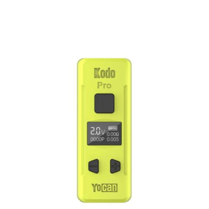 Yocan Kodo Pro 510 Thread Battery 400mAh / Yellow Winkler Vape SuperStore and Bong Shop Manitoba Canada