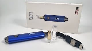 Yocan Loki Vaporizer Nectar Collector Kit 650 mAh / Blue Winkler Vape SuperStore and Bong Shop Manitoba Canada