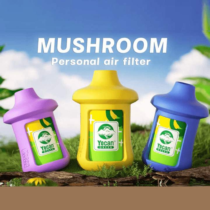 Yocan Odor Control Mushroom Yocan Green Personal Air Filter Yocan Green Personal Air Filter-Winkler Vape SuperStore Manitoba, Canada