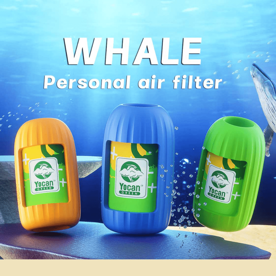Yocan Odor Control Whale Yocan Green Personal Air Filter Yocan Green Personal Air Filter-Winkler Vape SuperStore Manitoba, Canada