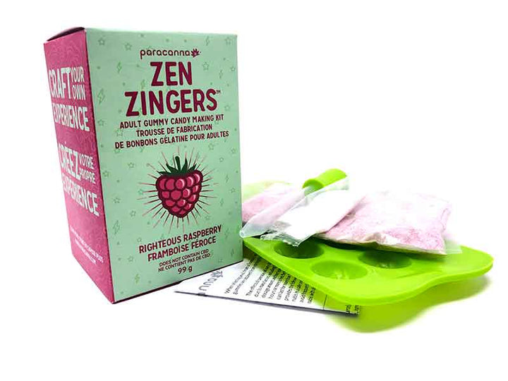 Zen Zingers 420 Accessories Cherry Zen Zinger Edible Cannabis Gummies Kit Zen Zinger Edible Cannabis Gummies kit-Winkler Vape SuperStore & Bong Shop