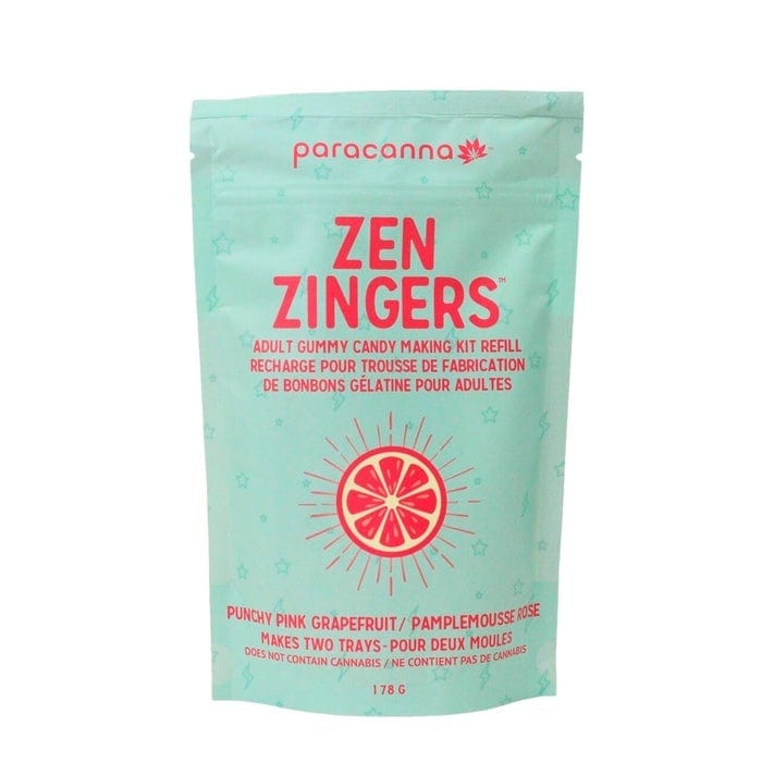 Zen Zingers 420 Accessories Grapefruit Zen Zingers Gummy Refills Zen Zingers Gummy Refills-Winker Vape SuperStore Manitoba, Canada