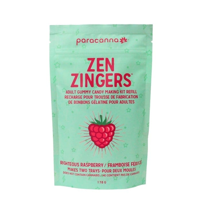 Zen Zingers 420 Accessories Righteous Raspberry Zen Zingers Gummy Refills Zen Zingers Gummy Refills-Winker Vape SuperStore Manitoba, Canada